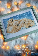 Snuggle in the Snow by Jayne Netley Mayhew from Cross Stitch Collection 268