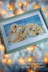 Snuggle in the Snow by Jayne Netley Mayhew from Cross Stitch Collection 268