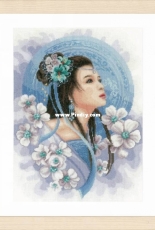 Lanarte PN-0169168 Asian Lady in Blue XSD + PCS