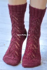 Stone Harbor Socks by Vanessa Ewing
