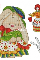 Bunny I - Dymkovo by Tatyana Marchukova - Tani211 XSD