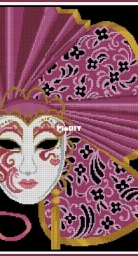 CSDRinna - Mask of Mardi Gras - Magenta XSD