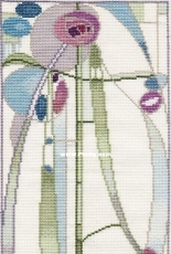 Derwentwater Designs Mackintosh Panel - Rose Boudoir