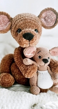 Helibelle Design - Helena Möller - Kangaroo Kira and Kian