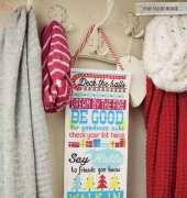 Felicia Hall Christmas Rules - Cross Stitching 284 - October 2014