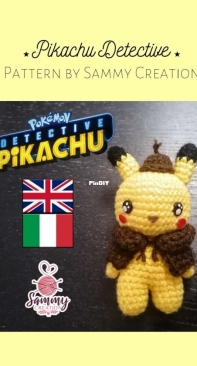 Sammy Creation Design - Sammy Morgan - Pikachu Detective - Free