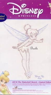Designer Stitches - DF38 - The Tinkerbell Sketch - Limited Edition
