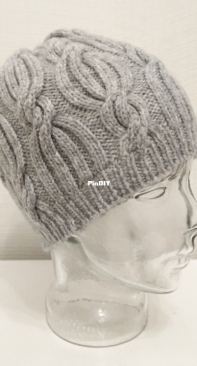 knit with berlinka- Eight Beanie by Natalja Scherrjuble-English,German,Russian- Free