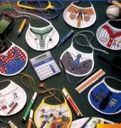 Great Big Graphs Bibs for the baby - When i grow up