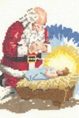 Kneeling Santa