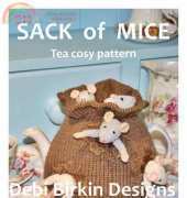 Debi Birkin Designs-Sack of Mice Tea Cosy