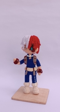 Xua Amigurumis - Lizeth - Shoto Todoroki - Spanish/English