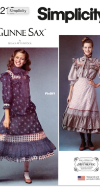 Simplicity - S3212 Gunne Sax Misses Two-Piece Dress- Sizes - 6-14