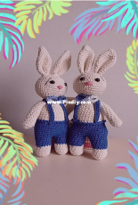 Myia amigurumis - Mari Piccolo - Bunny Lilico Leleco - Portuguese