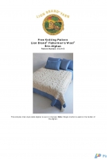 Lion Brand Yarn-80234AD-Erin Afghan-Free