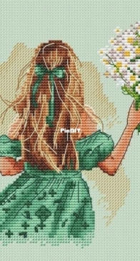 Paradise Stitch - Bouqet of Daisies by Olga Lankevich