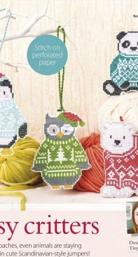 Cosy Critters by Tiny Modernist from Cross Stitch Crazy 222 PCS + XSD