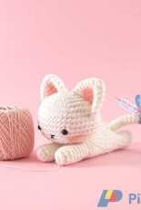 The Little Hook Crochet - Little Aqua Girl - Bubbles and Bongo - Erinna Lee - Rosemary Chiam - Kitty