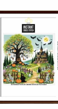 Instant Cross Stitch - Summer Witch