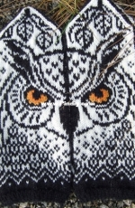 forest owl mittens natalia moreva