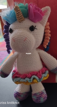 Unicornio multicolor