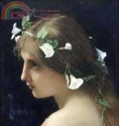 Golden Kite GK 1125 - Nymph with Morning Glory Flowers