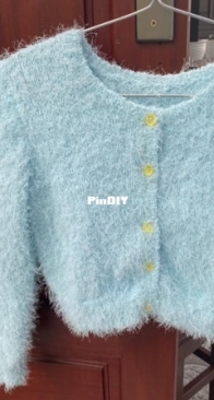 fuzzy sweater