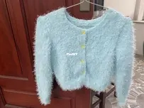 fuzzy sweater
