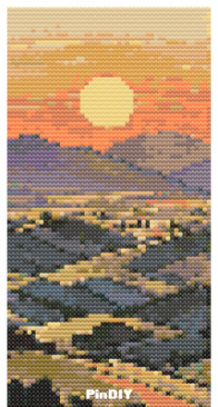 Field Sunset by Adarenaris