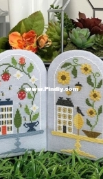 Modern Cross Stitch - Seasonal Bell Jars PCS
