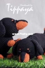 Tippaya  - Dachshund pencil case