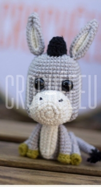 Crochê e Eu Crochêeeu - Bruna Nascimento  - Burro - Portuguese