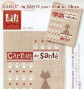 Lili Points Z001 - Carnet de Sante pour Chat ou Chien
