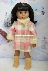 Wren Feathers - 1960s Coat for 18" Dolls - Free