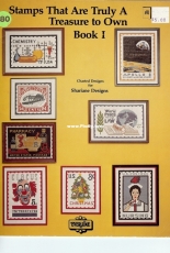 Charted Design For Shariane Designs B209 - Stamps That are Truly a Treasure to Own Book 1