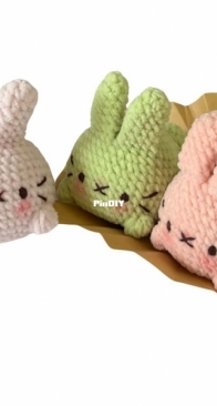Chubbies by Ash - Khin Su Han/ Aye Su Han - Mochi Bunnies No Sew - Free