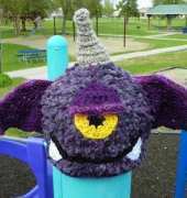 Yarn Artists Designs - Purple People Eater Hat - Free