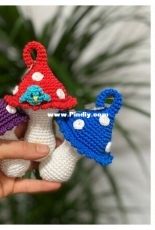 Hc Haekelzauber - Halime Civelek - Mushroom with a small bird