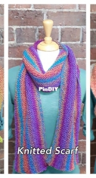 PT 8622 Bloom Shawls and Scarves by Bendigo Woollen Mills-Free