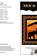 African Sunset by Christine Stainbrook-Free