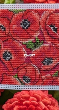 Sharova Stitch - Tatiana Sharova Bright Colors. Flowers - Poppies