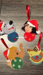 ornaments jungle book -los disenos de inma