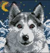 Vervaco 1200-775 Midnight Wolf