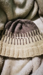 Interlocking Design Hat by Felicity Colclough-Free