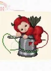 Ellen Maurer-Stroh EMS Little Stitch Devil Thimble PCS
