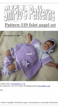 Shifios Dream Patterns  - Pattern 119 - Folet Angel Set