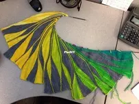 Rigoles Shawl by maylin TriCoterie Designs