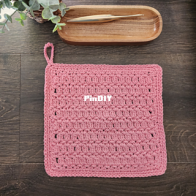 Oombawka Design - Rhondda Mol - Cottage Dishcloth