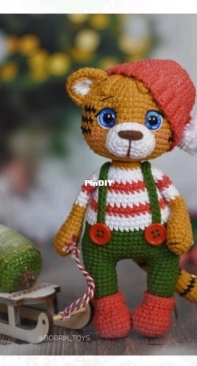 Bobrik Toys - Natalia Bober - Baby Tiger