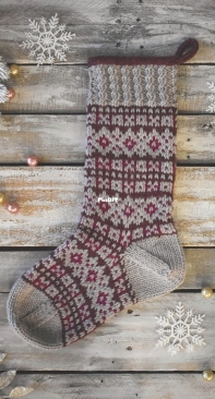 Gingerbread Stocking by Rachel Brockman